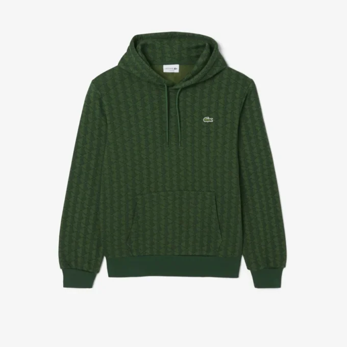 Sudadera con capucha de felpa Monogram para hombre