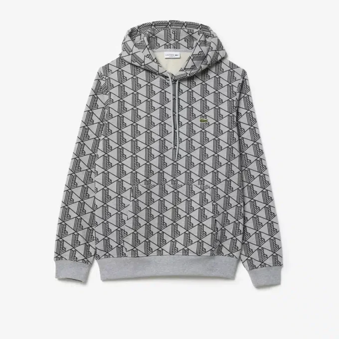 Sudadera con capucha de felpa Monogram para hombre