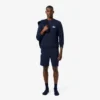Sudadera con capucha de felpa para hombre