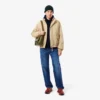Sudadera con capucha de felpa para hombre
