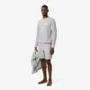 Sudadera con capucha de felpa para hombre