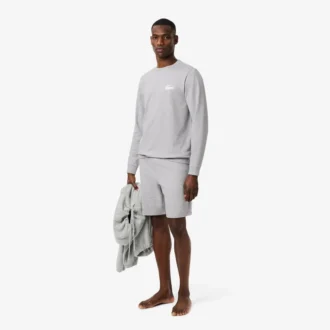 Sudadera con capucha de felpa para hombre