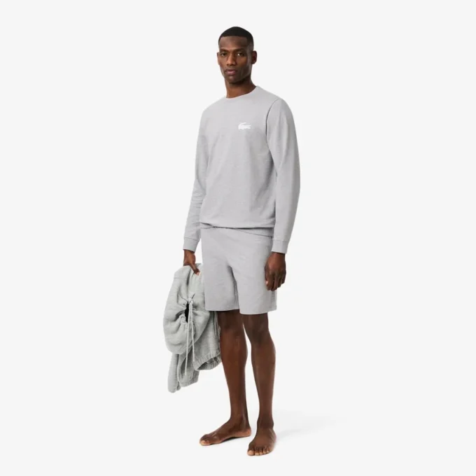 Sudadera con capucha de felpa para hombre