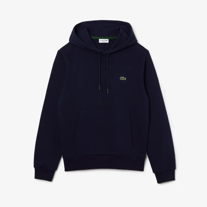 Sudadera con capucha de felpa para hombre