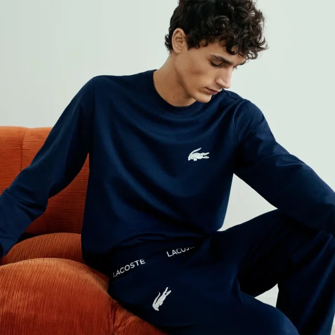 Pantalones de chándal de forro polar para hombre