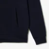 Sudadera con capucha de felpa para hombre