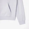 Sudadera con capucha de forro polar de corte holgado para hombre