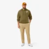 Sudadera con capucha de Golf de felpa estampada para hombre