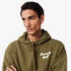 Sudadera con capucha de Golf de felpa estampada para hombre