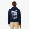 Sudadera con capucha de Golf de felpa estampada para hombre