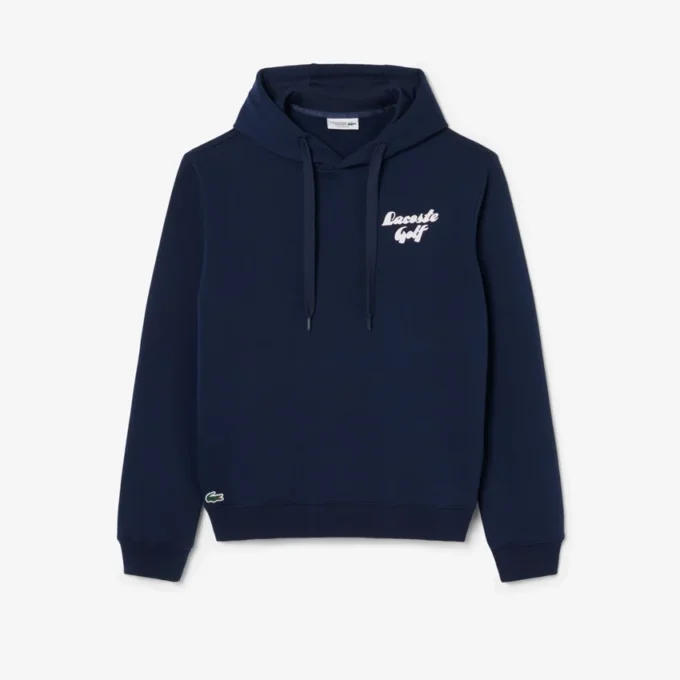 Sudadera con capucha de Golf de felpa estampada para hombre