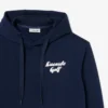 Sudadera con capucha de Golf de felpa estampada para hombre