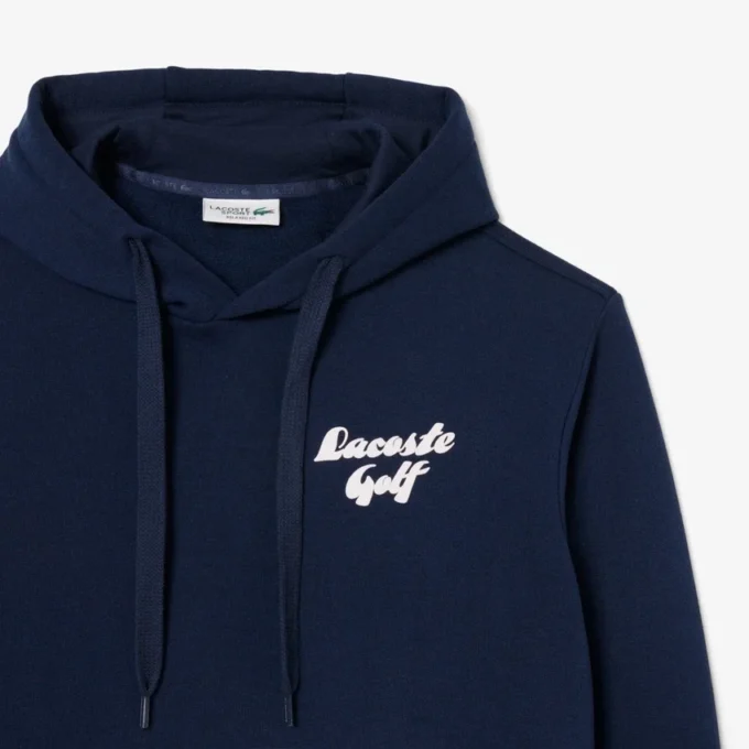 Sudadera con capucha de Golf de felpa estampada para hombre