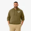 Sudadera con capucha de Golf de felpa estampada para hombre