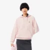 Sudadera con capucha de piqué para mujer