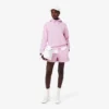 Sudadera con capucha de piqué para mujer