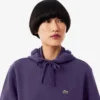 Sudadera con capucha de piqué para mujer