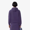 Sudadera con capucha de piqué para mujer