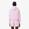 Sudadera con capucha de piqué para mujer