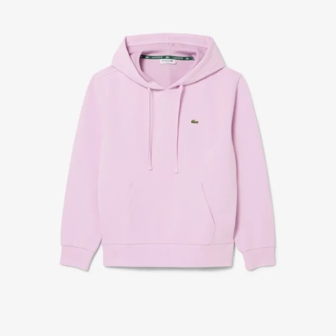 Sudadera con capucha de piqué para mujer