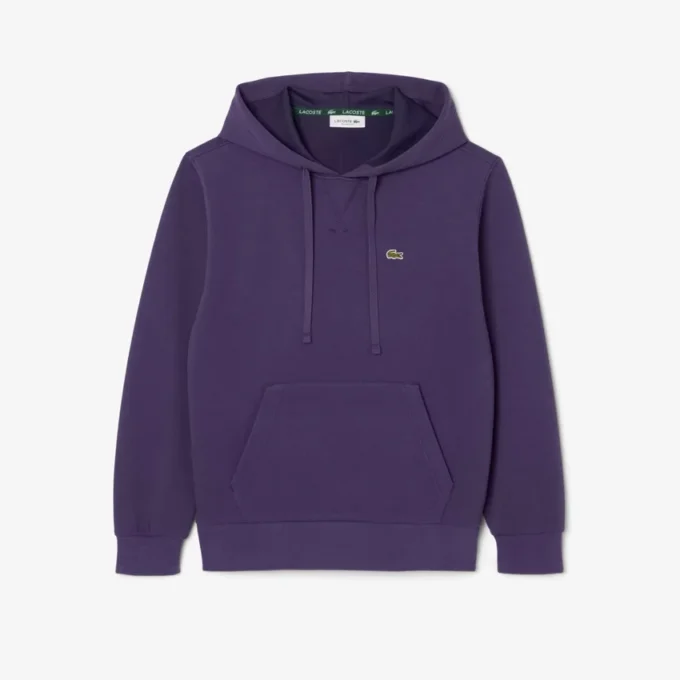 Sudadera con capucha de piqué para mujer
