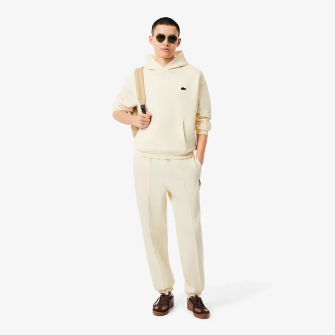 Sudadera con capucha estampada de corte holgado
