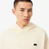 Sudadera con capucha estampada de corte holgado