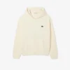 Sudadera con capucha estampada de corte holgado