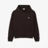 Sudadera con capucha estampada de corte holgado