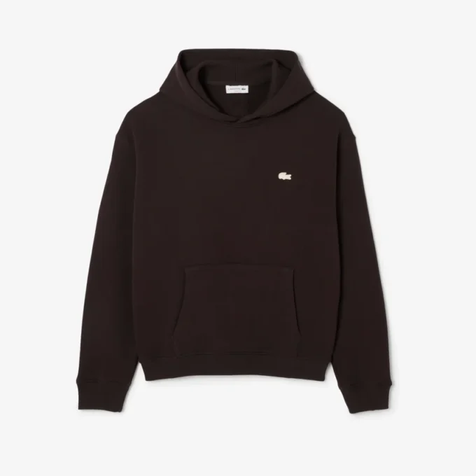 Sudadera con capucha estampada de corte holgado