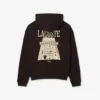 Sudadera con capucha estampada de corte holgado