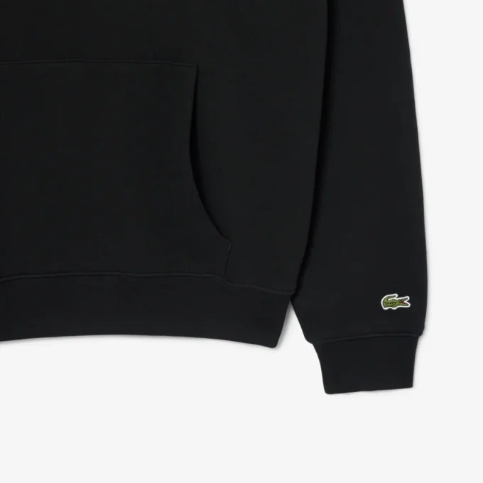 Sudadera con capucha estampada de corte holgado