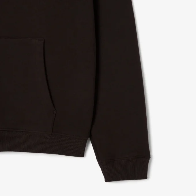 Sudadera con capucha estampada de corte holgado