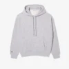 Sudadera con capucha estampada de corte holgado para hombre