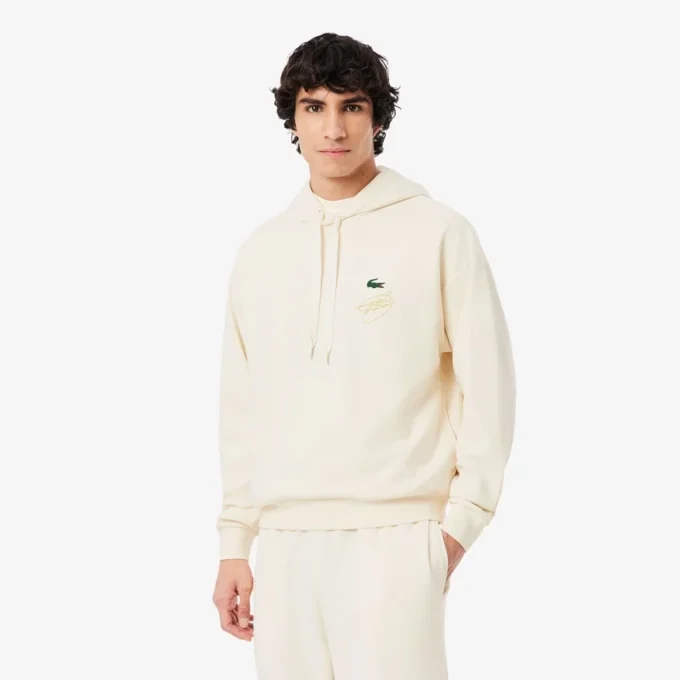 Sudadera con capucha Lacoste Tennis X Novak Djokovic
