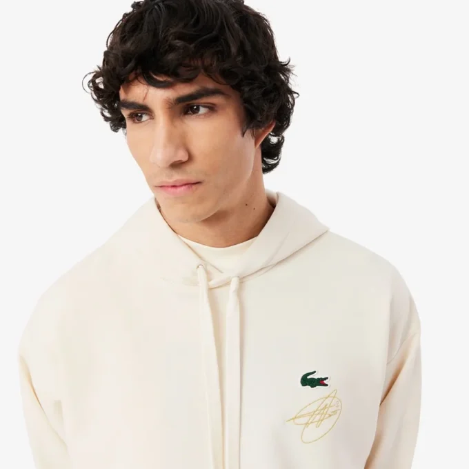 Sudadera con capucha Lacoste Tennis X Novak Djokovic