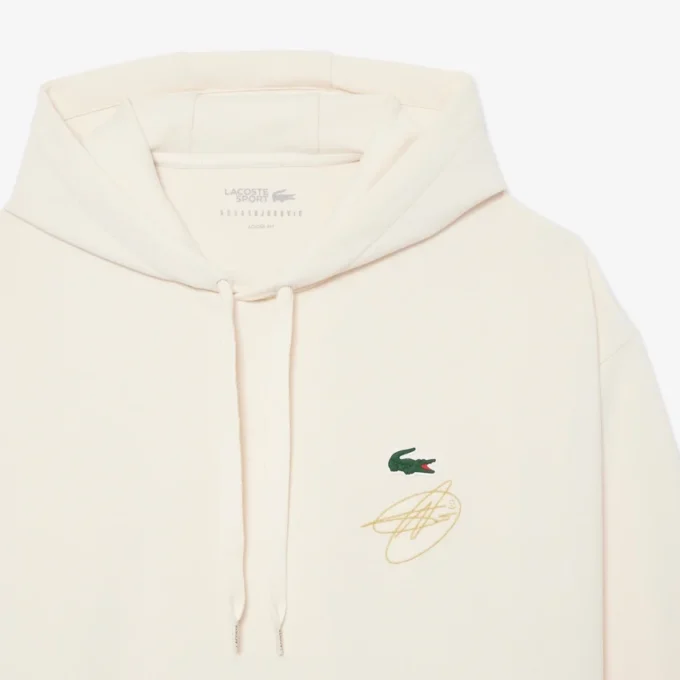 Sudadera con capucha Lacoste Tennis X Novak Djokovic