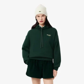 Sudadera con capucha oversize con logotipo para mujer