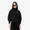 Sudadera con capucha oversize con logotipo para mujer