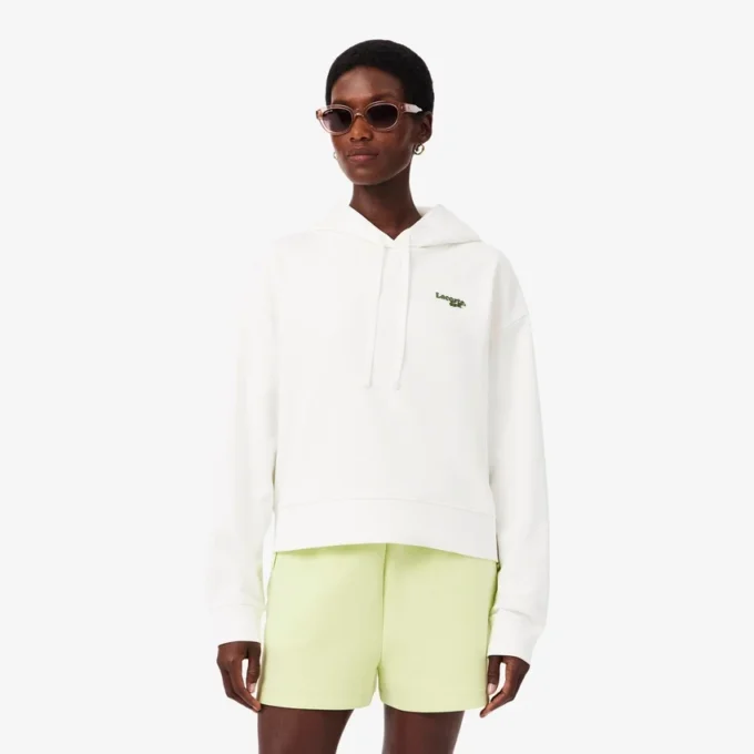 Sudadera con capucha oversize con logotipo para mujer
