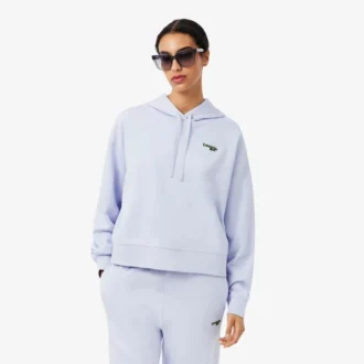 Sudadera con capucha oversize con logotipo para mujer