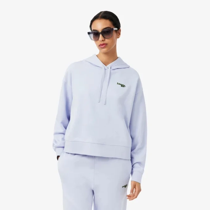 Sudadera con capucha oversize con logotipo para mujer