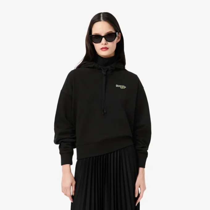 Sudadera con capucha oversize con logotipo para mujer