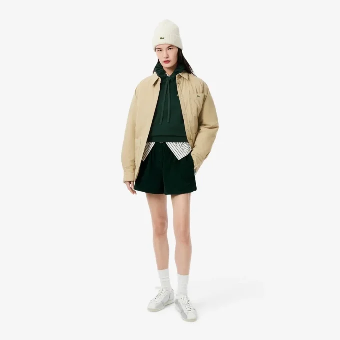 Sudadera con capucha oversize con logotipo para mujer
