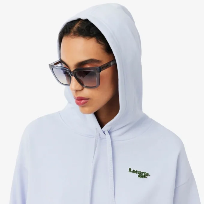 Sudadera con capucha oversize con logotipo para mujer