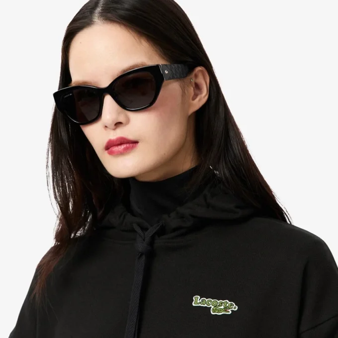 Sudadera con capucha oversize con logotipo para mujer