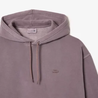 Sudadera con capucha unisex de algodón y felpa de corte holgado