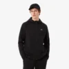Sudadera con capucha y cremallera de deporte elástica