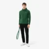 Sudadera con capucha y cremallera de deporte elástica