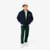 Sudadera con capucha y cremallera de felpa estampada para niño